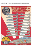 Furball 1/72 decals Sundowner Anthology US Navy F-14 Tomcats FUR72009