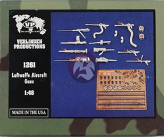 Verlinden 1/48 Scale Luftwaffe Aircraft Guns WWII - 1261 - NOS Verlinden 1/48 Scale Luftwaffe Aircraft Guns WWII - 1261 - NOS