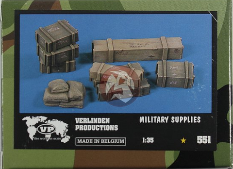 Verlinden 1/35 Scale Military Supplies #551 - NOS