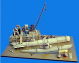 Verlinden 1/35 Scale German Dock WWII - Diorama kit #2483 - NOS