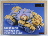 Legend 1/35 Staghound Stowage Set Resin set for Bronco Model - LF1157