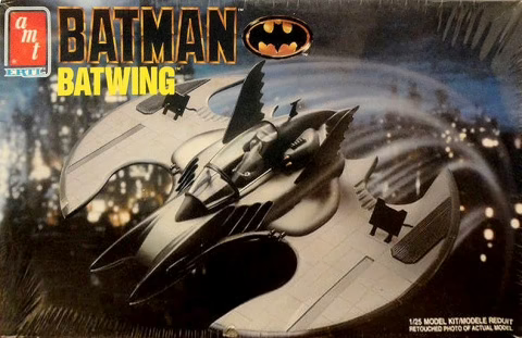AMT 1/25 Scale Batman (1989) Batwing kit #6970 - Factory Sealed