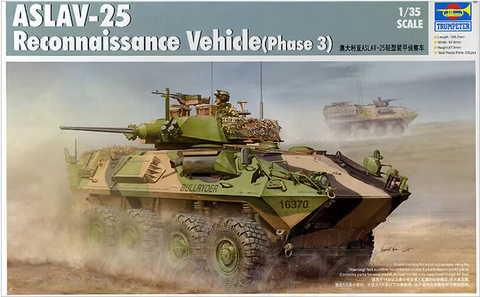 Trumpeter 1/35 scale  ASLAV-25 Reconnaissance Vehicle (Phase 3) - 00392
