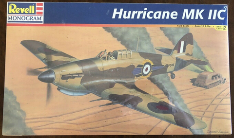 Revell 1/32 Scale Hurricane Mk IIC kit 85-4667 New Old Stock