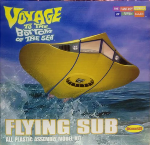 Moebius 1/32 Scale Voyage to the Bottom of the Sea Flying Sub Model Kit 817