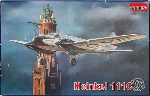 Roden 1:72 Scale Heinkel 111C aircraft kit 009 - New Old Stock