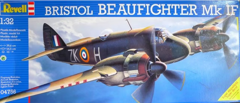 Revell 1:32 scale Bristol Beaufighter Mk IF kit 04756 - New Old Stock - Sealed