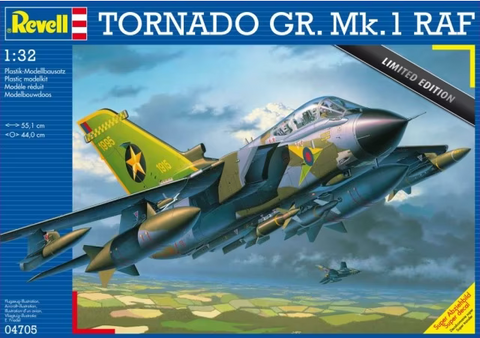 Revell 1:32 scale Tornado GR. Mk1 RAF Limited Edition kit #04705 - New Old Stock