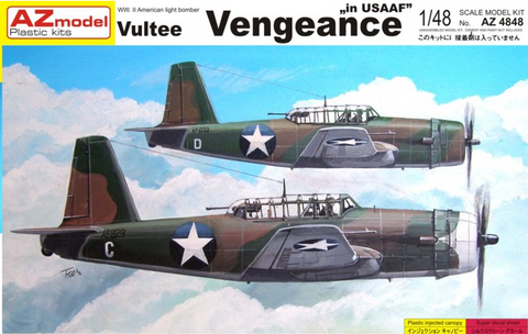 AZ MODEL 1/48 Scale Vultee Vengeance USAAF - kit  AZ4848 NOS