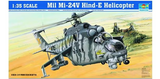 Trumpeter 1/35 Scale Mil Mi-24V Hind-E Helicopter - kit 05103 - Factory Sealed