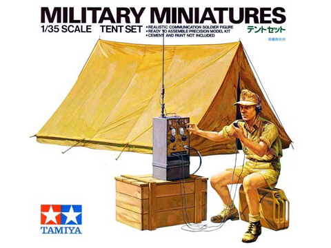 Tamiya 1/35 Scale Tent Set  - kit #35074