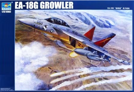 Trumpeter 1/32 Scale EA-18G Growler - kit #03206 - New Old Stock