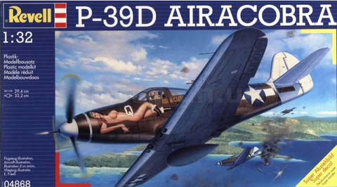 Revell 1:32 scale P-39D Airacobra - kit 04868 - New Old Stock