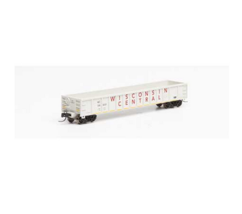 Athearn ATH3561 N Scale 52' Mill Gondola, Wisconsin Central #54001