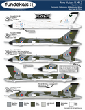 Fundekals 1/72 Scale Decals for Avro Vulcans - FUN72003A revised