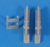 Hypersonic Models 1/48 Resin F-4 Phantom Outer Pylons, AF for Zoukei Mura - HMR48034