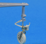 Hypersonic Models 1/48 Resin FJ-2/3 Fury Nose Gear Upgrade for Kitty Hawk - HMR48037