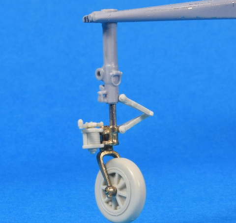 Hypersonic Models 1/48 Resin FJ-2/3 Fury Nose Gear Upgrade for Kitty Hawk - HMR48037