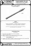 Master Model 1/350 Scale Russia/USSR 130 mm/70 (5.1in) AK-130 barrels SM350-019