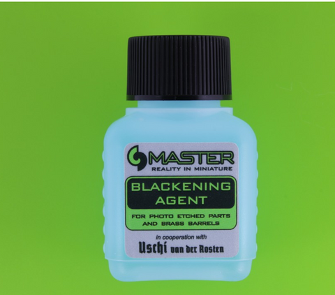 Master Model by Uschi Blackening Agent for PE and Brass barrels 50mL - MM-001