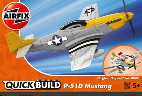 Airfix J6016 Quick Build Mustang P51D Aircraft