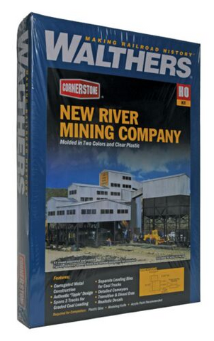 Walthers Cornerstone 933-3017 HO scale New River Mining Company Kit