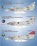 Bullseye Model Aviation 1/48 Decals A-4C Skyhawk 'Fleet Hot Rods II for Hasegawa - 48016
