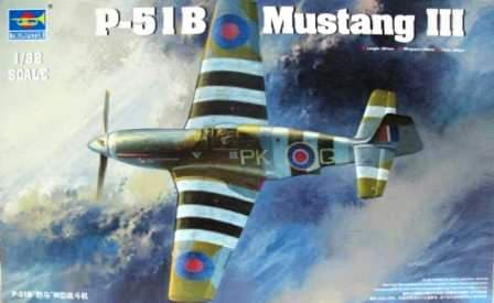 Trumpeter 1/32 Scale P-51B Mustang III - kit 02283 - New Old Stock