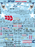 Speed Hunter Graphics 48028 1/48 Decal Spads Heritage for Tamiya & Zoukei Mura