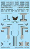 Caracal 1/48 decals CD48165 - OV-1 Mohawk for Roden