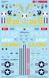 Caracal 1/48 decals CD48165 - OV-1 Mohawk for Roden