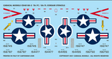 Caracal 1/48 decals CD48183 USAAF Mosquitos for Tamiya