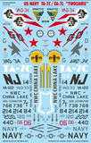Caracal 1/48 decals CD48183 USAAF Mosquitos for Tamiya