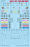 Caracal 1/72 decals CD72112 - A-10A "Cold War Hogs"