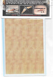 Uschi 1/72 1/48 1/32 Superfine Wood Grain Decal Albatross Ronny Bar Color #1003
