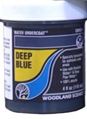 Woodland Scenics Water Undercoat Deep Blue - CW4530 4fl oz
