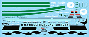 Fundekals 1/144 Decals ILYUSHIN IL-76 IRAQI Liveries Unlimited - 44-008