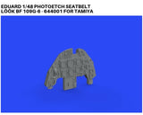 Eduard 1/48 Brassin LööK Bf 109G-6 inst panel & steel seatbelts - 644001 Tamiya