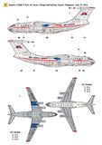 Wolfpack 1/144 decal Ilyushin Il-76 Pt.2 - Air Koryo Il-76MD for Zvezda WD14403