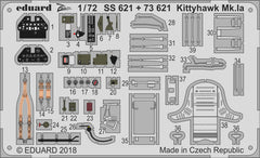 Eduard 1/72 Kittyhawk Mk. Ia for Special Hobby - 73621 - Photoetch Detail Eduard 1/72 Kittyhawk Mk. Ia for Special Hobby - 73621 - Photoetch Detail