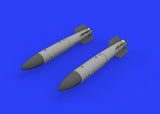 Eduard Brassin 1/72 B43-0 Nuclear Weapon w/ SC43-4/ -7 Tail Assembly - 672214