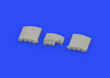 Eduard 1/48 BRASSIN Fw 190A exhaust stacks for Eduard and AMK - 648381