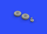 Eduard Brassin 1/48 Typhoon Mk.Ib wheels late for Eduard or Hasegawa - 648413