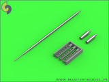 Master Model 1/48 Shenyang J-6/F-6 gun barrels & Pitot Tube - AM-48093