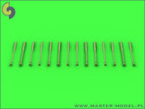 Master Model 1/72 scale Static dischargers for MiG jets (14pcs) AM72068 x 3 sets