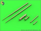 Master Model 1/72 MiG-17A/P/F Fresco A, B, C gun barrels & pitot tubes - AM72071