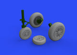 Brassin 1/48 Scale F-104 wheels late (Kinetic Model) - #648524