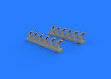 Eduard Brassin resin set 1/32 scale - P-51D exhaust stacks for Revell - 632118