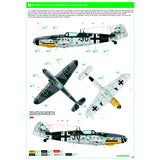 HGW 1/48 scale wet transfers Bf109 G-6/G-14 Reichsverteidigung Markings 248060