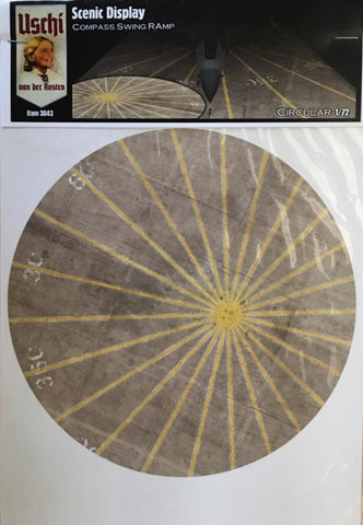 Uschi 1/72 Scale Scenic Print - Circular Compass Swing Ramp - USH3043